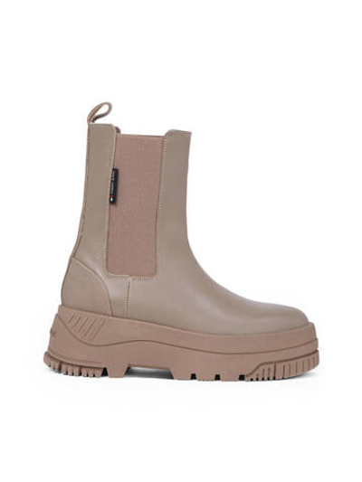 Кожаные челси Tommy Jeans - коричневый(EN0EN02597)