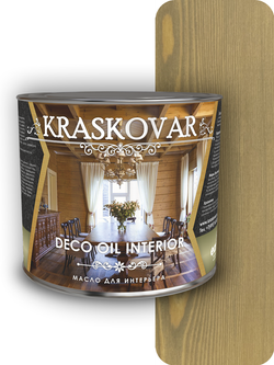 Масло для интерьера Kraskovar Deco Oil Interior серый