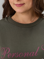 Толстовка Кис-090/хаки-п