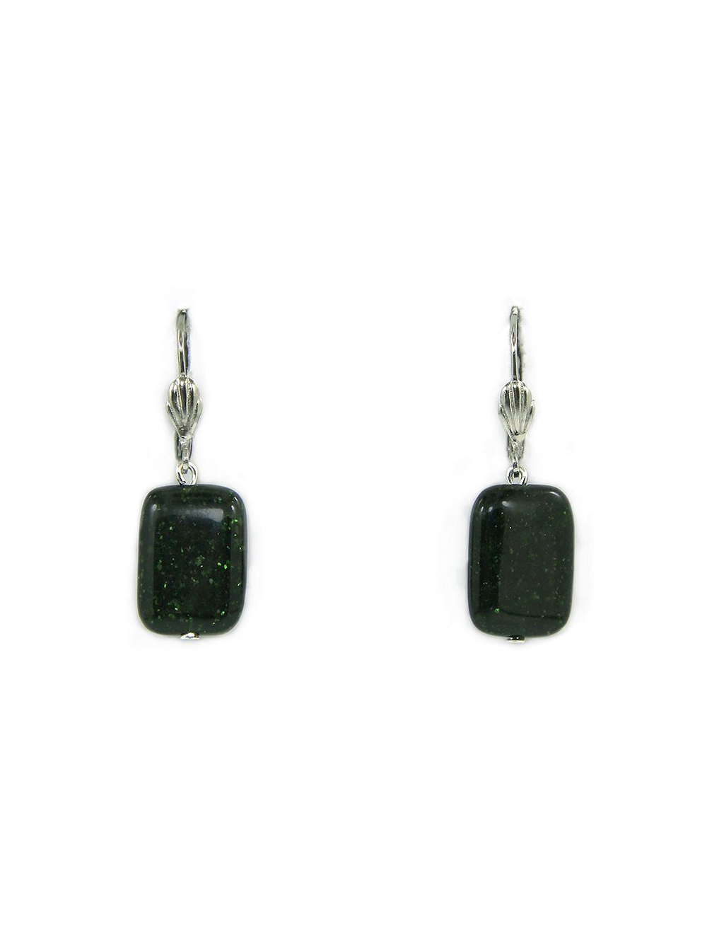 Серьги из авантюрина avse003-pr