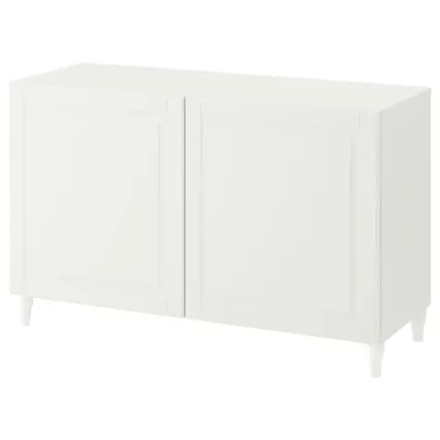 Комбинация для хранения - IKEA BESTÅ/BESTA/БЕСТА/БЕСТО ИКЕА, 120x42x74 см, белый,