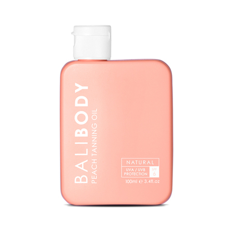 Масло для загара BaliBody Peach Tanning Oil spf 6 персик 100 мл