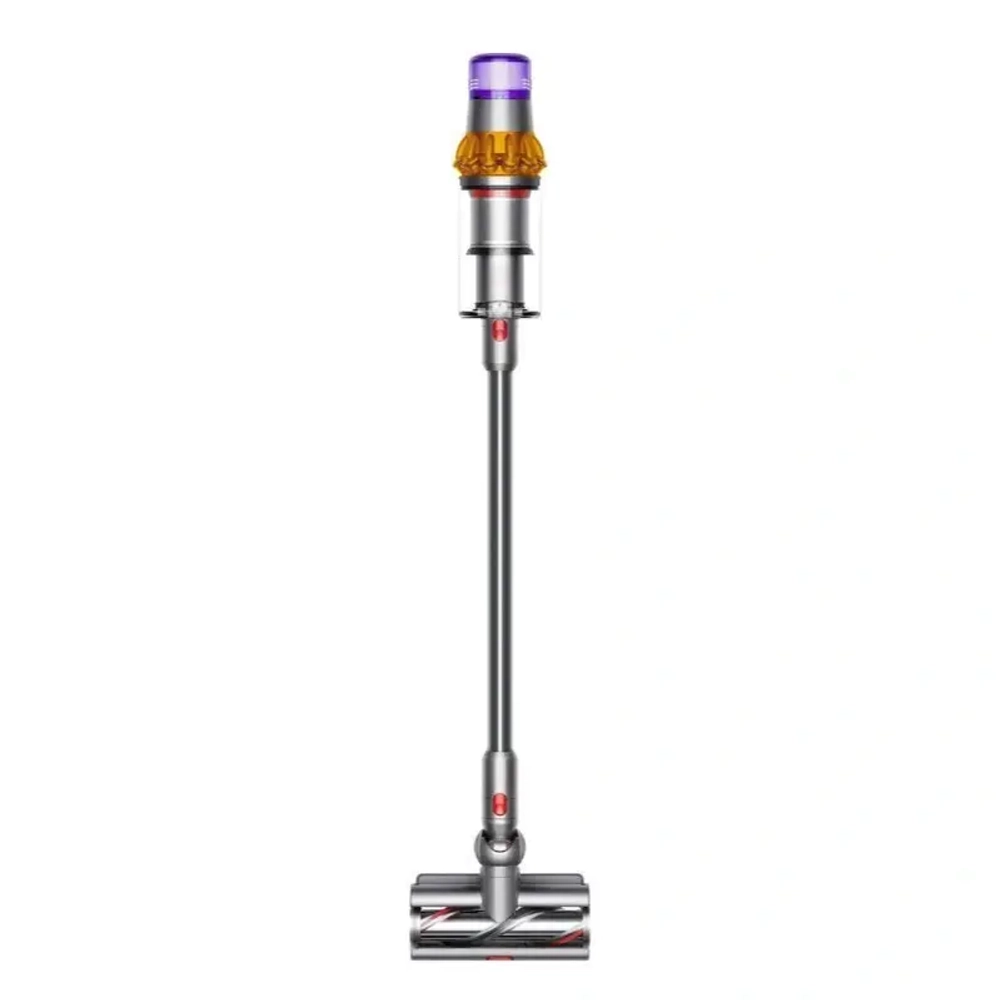 Вертикальный беспроводной пылесос Dyson V15 Detect Absolute (SV47) Yellow/Nickel