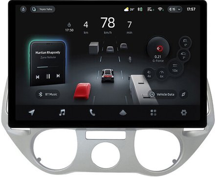 Магнитола для Hyundai i20 2009-2012 (кондиционер) - Teyes CC4-PRO монитор 13" 2K QLED на Android 13, Snapdragon 778G, 8+128, AI, CarPlay, DSP, 4G SIM-слот