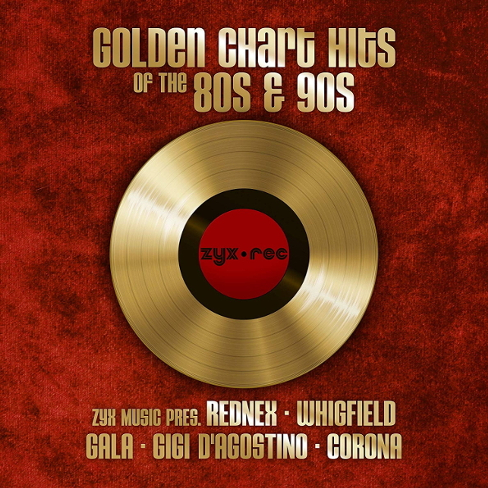 Сборник / Golden Chart Hits Of The 80s & 90s (LP)
