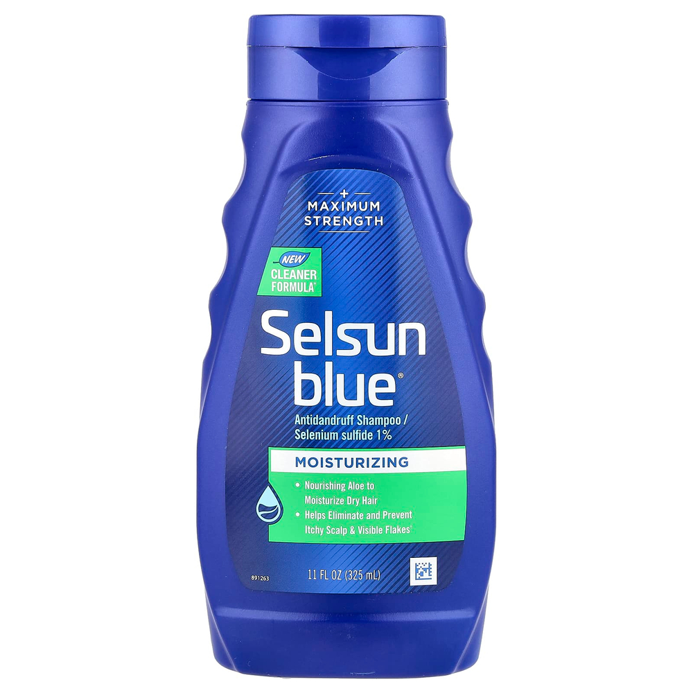 Selsun Blue, Шампунь против перхоти, увлажняющий, 325 мл (11 жидк. унц.)