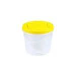 Контейнер пищевой круглый 1,8л, Прозрачный