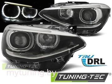 Передние фары tru drl black для BMW 1 F20 F21