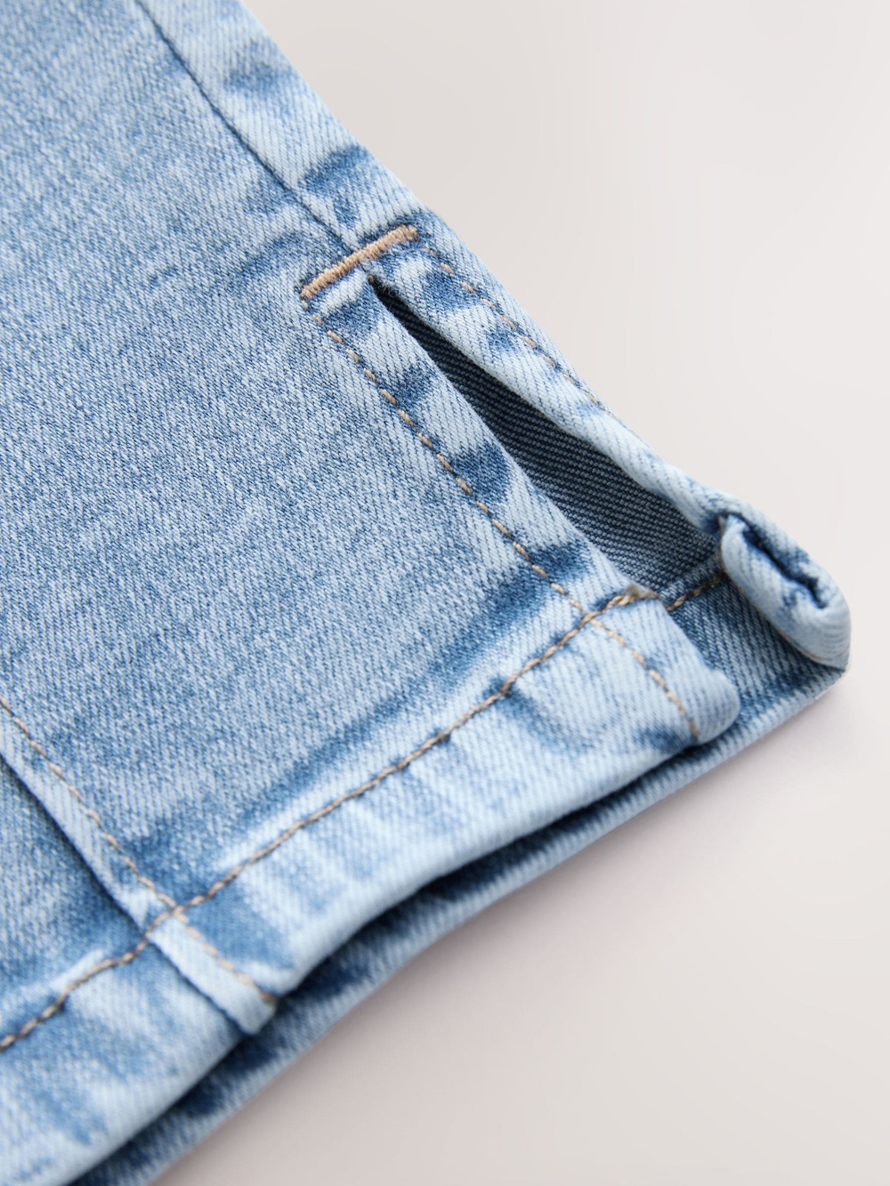 Джегинсы капри для девочки Next E29-126, Голубой