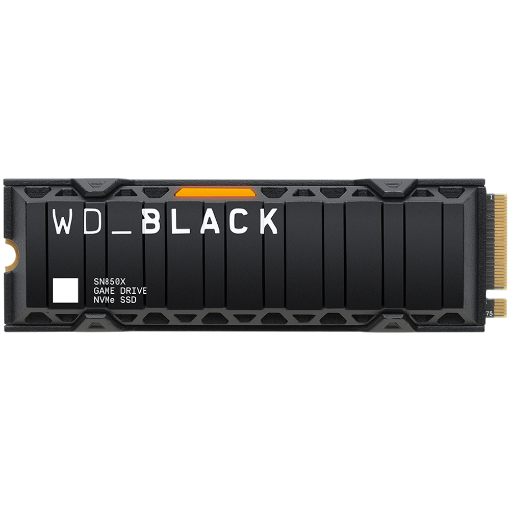 SSD SANDISK Black SN850X HeatSink 1TB M.2 2280 PCIe Gen4 x4 NVMe