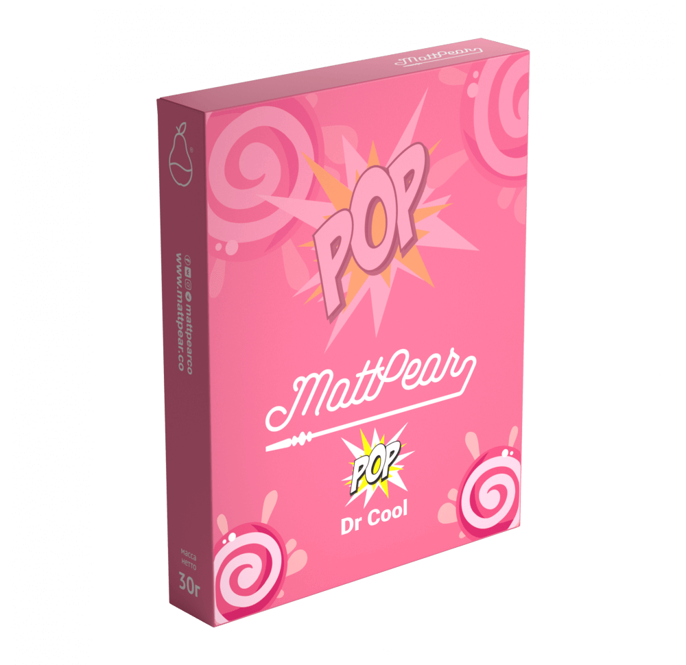 Mattpear Pop - Dr Cool (Вишневая кола со льдом) 30 гр.