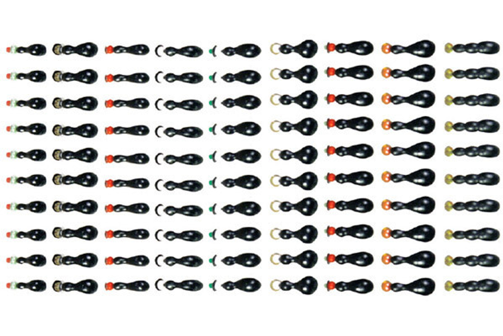 Мормышки ECOPRO литые "Муравей" BNi (