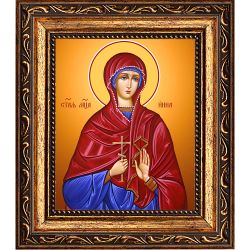 Инна святая мученица. Икона на холсте.