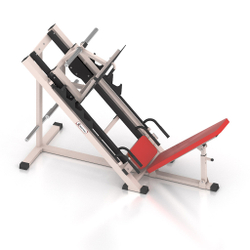 Жим ногами на свободных весах Черный