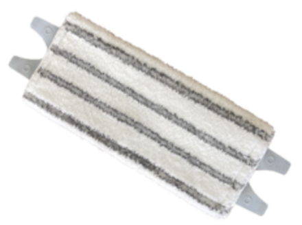 Моп микрофибра с полосами скольжения 35 см язык с кнопками