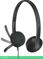 Гарнитура Logitech H340 черный (981-000509)