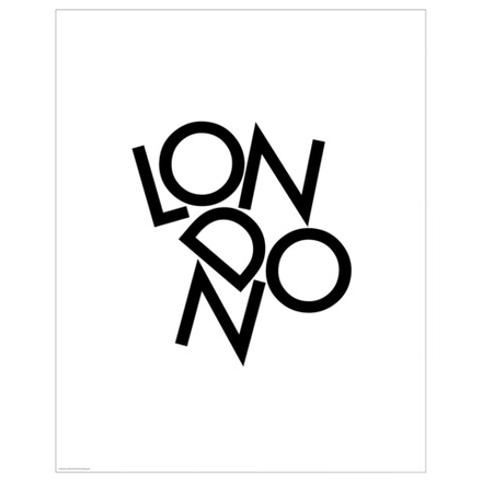 IKEA BILD  (ИКЕА БИЛД)  -  Плакат, спред, Лондон, 40x50 см.