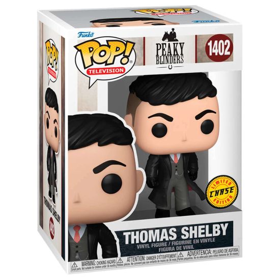 Фигурка Funko POP! TV Peaky Blinders Thomas Shelby w/Chase (1402) 72185 / Фигурка Фанко ПОП! по мотивам сериала "Острые козырьки", Томас Шелби, ЧЕЙЗ