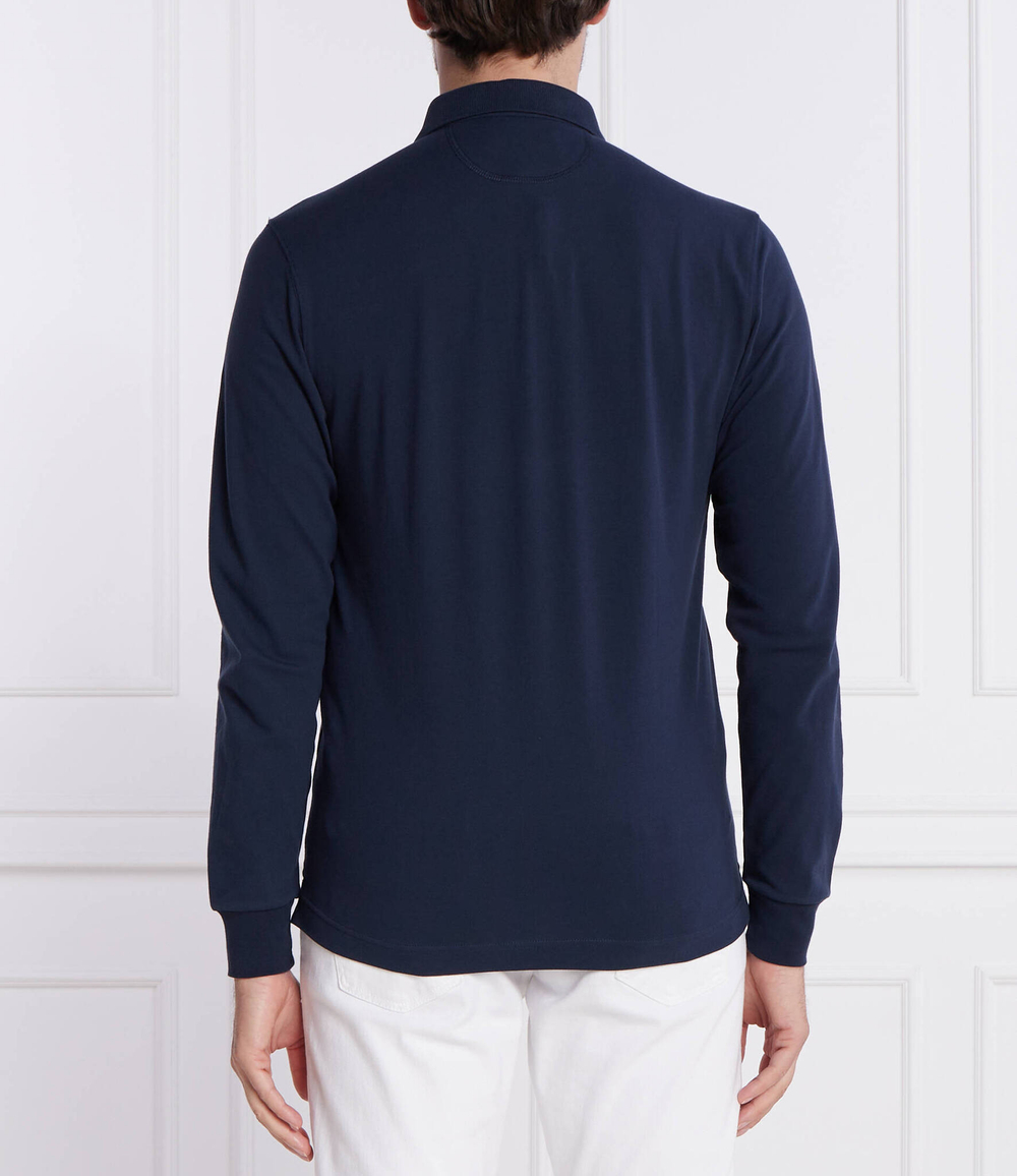 Поло La Martina - темно-синий (WMPG30 PK001)