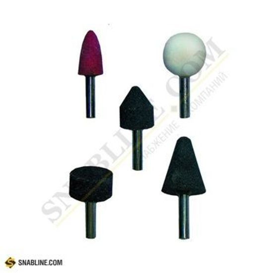 Набор БИБЕР абразивный 5шт камней для для дрели70701