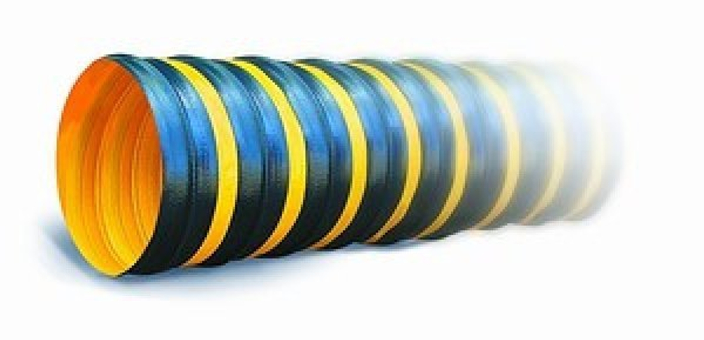 ПВХ Tex PVC - F 300 d406 1м Воздуховод на основе полиэфирной ткани, пропитанной