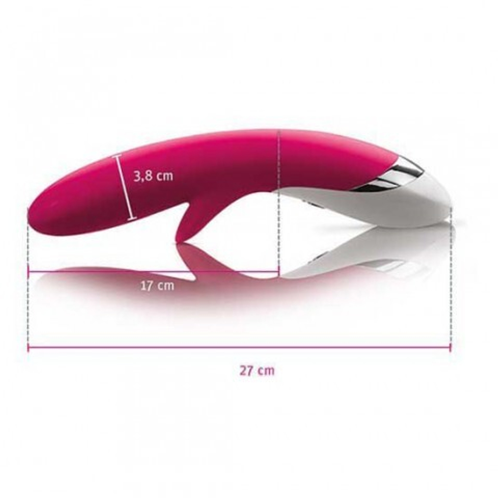 Вибратор Mystim Danny Divido вишневый