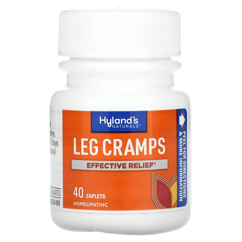 Hyland's Naturals, Средство для лечения судорог в ногах, 40 таблеток