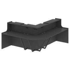 Onix Ресепшн O.R-K-32 Антрацит 2600*2200*1187