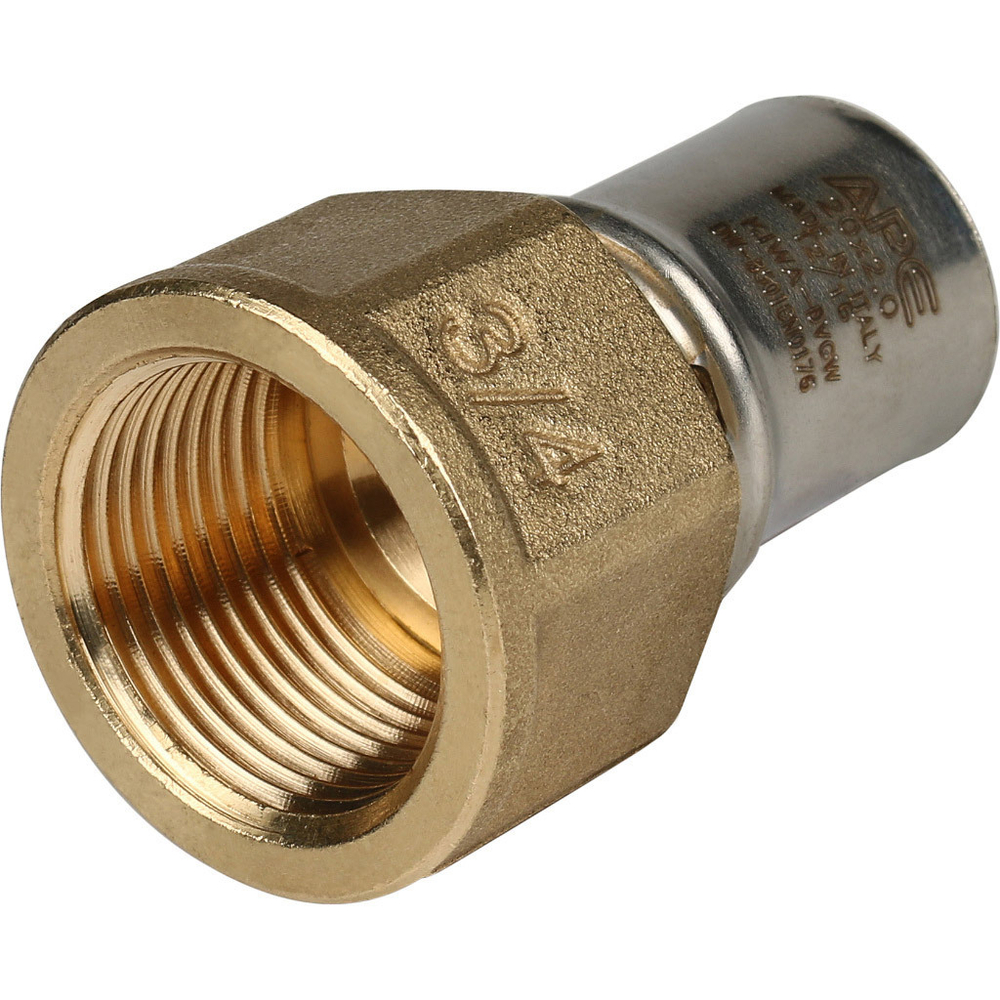 Переходник STOUT ВН 3/4" х20 пресс