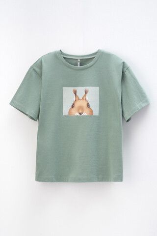 фуфайка  для девочки  КР 302168/полынь