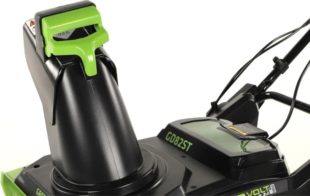 Снегоуборщик аккумуляторный GREENWORKS GD82ST 82V, без АКБ и ЗУ 2602507