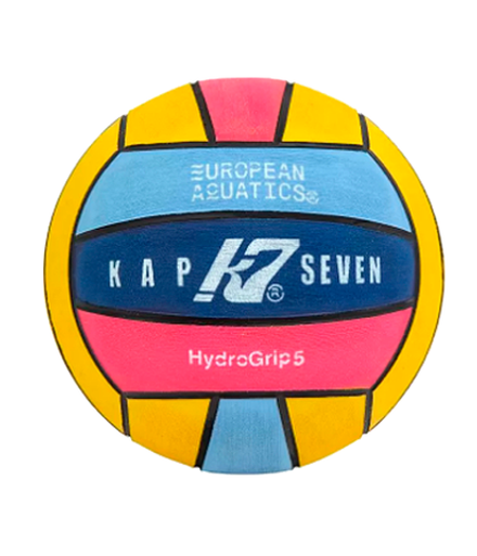 Официальный ватерпольный мяч KAP7 E.A. Ball K7 5 Multicolor Размер 5 мужской