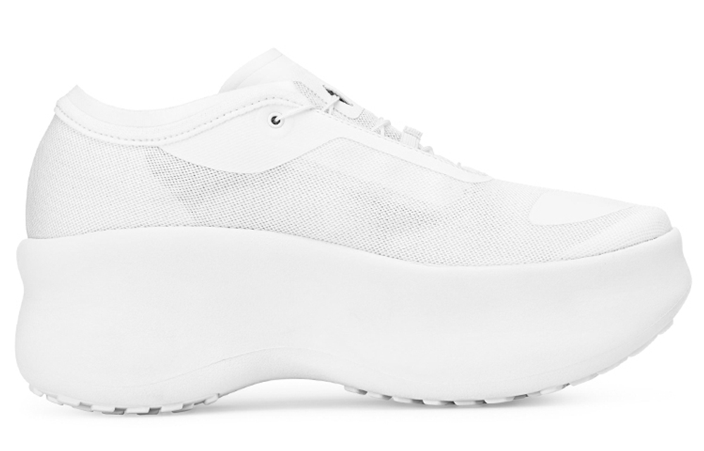 Comet des Garçons x Salomon Sense Feel low-cut fashion sports casual shoes women's white