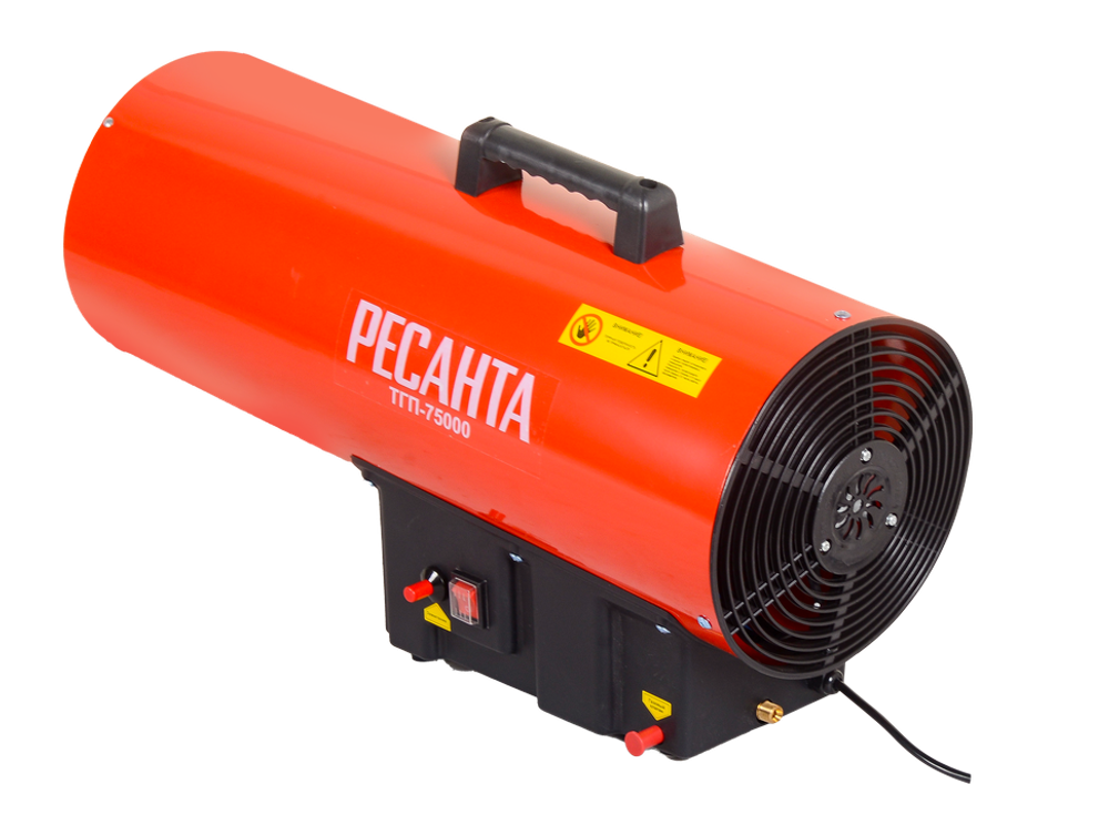 Газовая тепловая пушка РЕСАНТА ТГП-75000 - прямого нагрева / 75 кВт