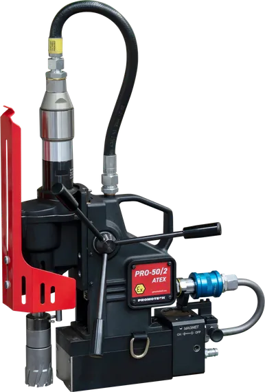 Пневматический магнитный сверлильный станок Promotech PRO-50/2 ATEX