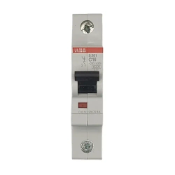 Автоматический выключатель ABB S201 С16 6кА тип C 2CDS251001R0164
