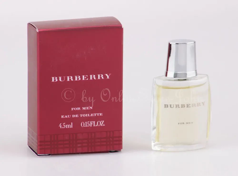 Уникальный аромат для мужчин Burberry for Men Classic Miniatur 4,5ml EDT