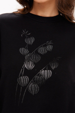 23401 Свитшот женский (черный)