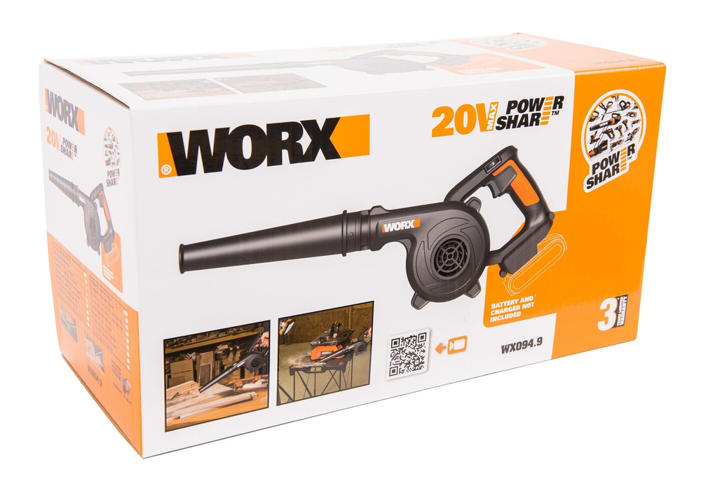 Воздуходувка аккумуляторная WORX WX094.9