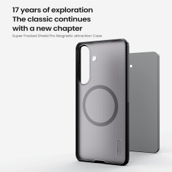 Чехол тонированный c MagSafe для Samsung Galaxy S26+ Плюс, серия Super Frosted Shield Pro Magnetic (Clear version) от Nillkin