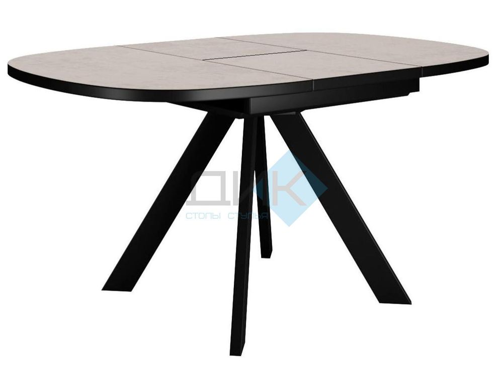 Стол DikLine В110 опоры чёрные