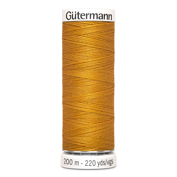 Нитки универсальные Gutermann Sew-all 100 (200 метров), 5 кат. | 412 охра
