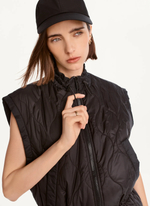 Женский жилет DKNY Quilted Cropped