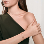 Браслет TETRA позолота