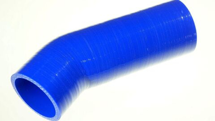 Патрубок радиатора верхний длинный (силикон) для а-м КАМАЗ 5320-1303010