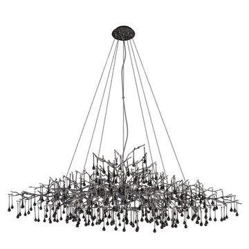 Подвесная люстра 18*G9 10067/1800 BK чёрный Bijout LOFT IT