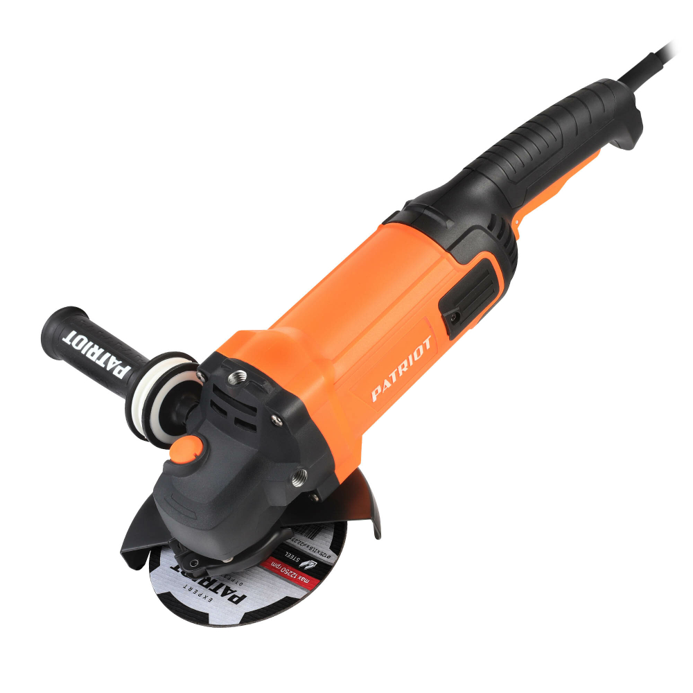 Машина углошлифовальная (УШМ) PATRIOT AG 150, диск 150мм, 1700Вт, 11000 об/мин (110301155)