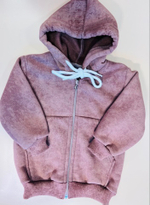 Костюм из вареного хлопкового футера на утеплении