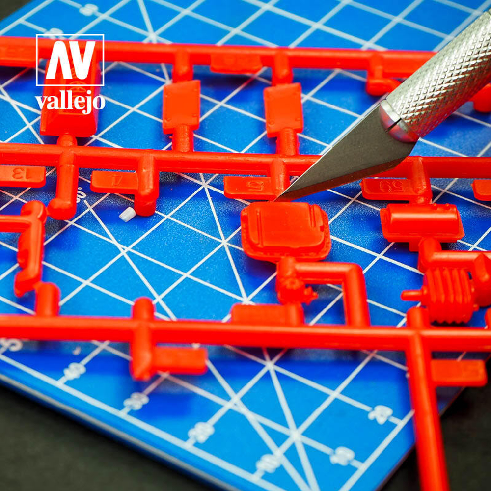 Набор сменных лезвий для модельного ножа Vallejo Set of 5 Blades – #11 Fine point blades