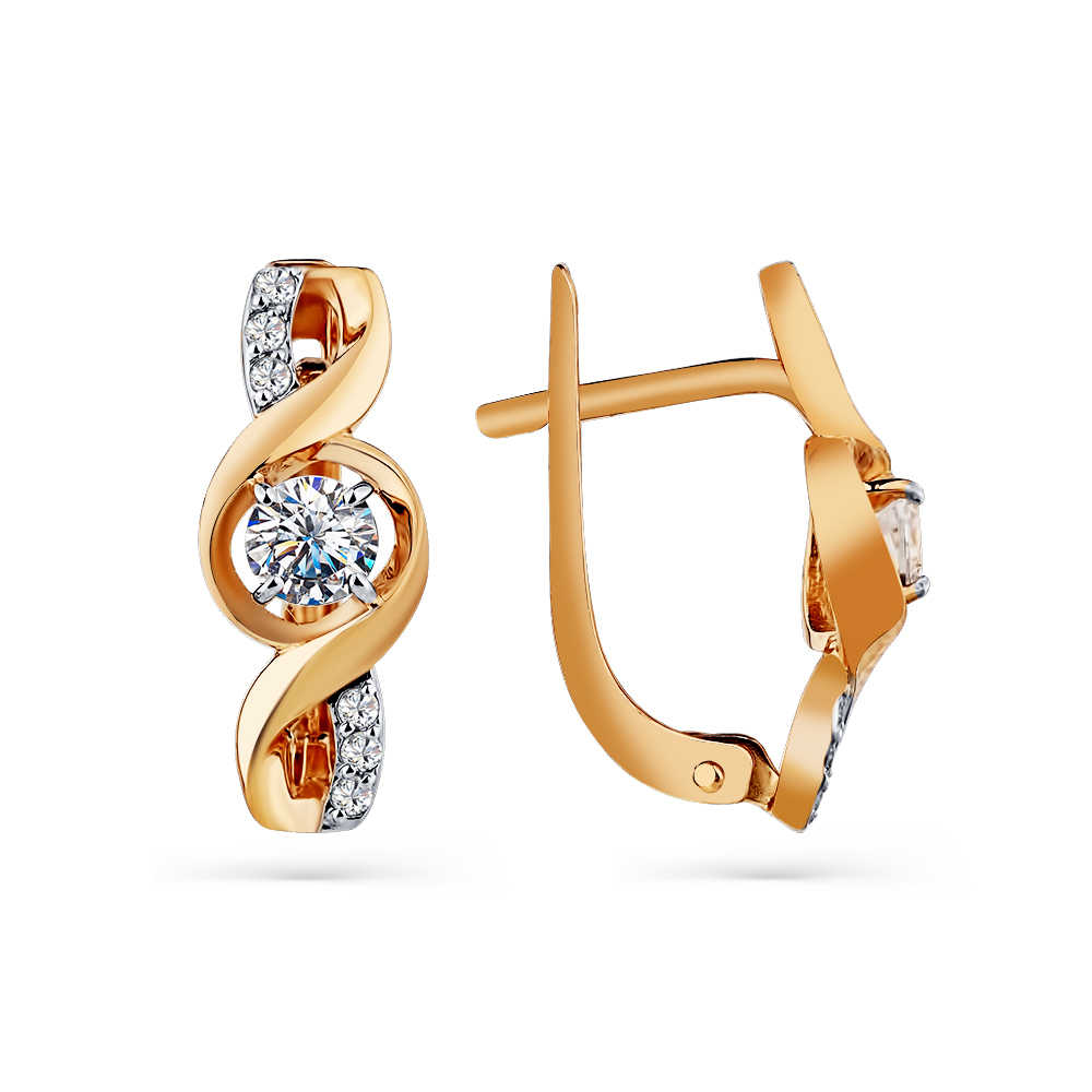 Серьги из золота 585 пробы